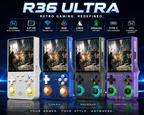 R36 Ultra Retro Gaming Console 🎮 | 15,000 Built-In Games